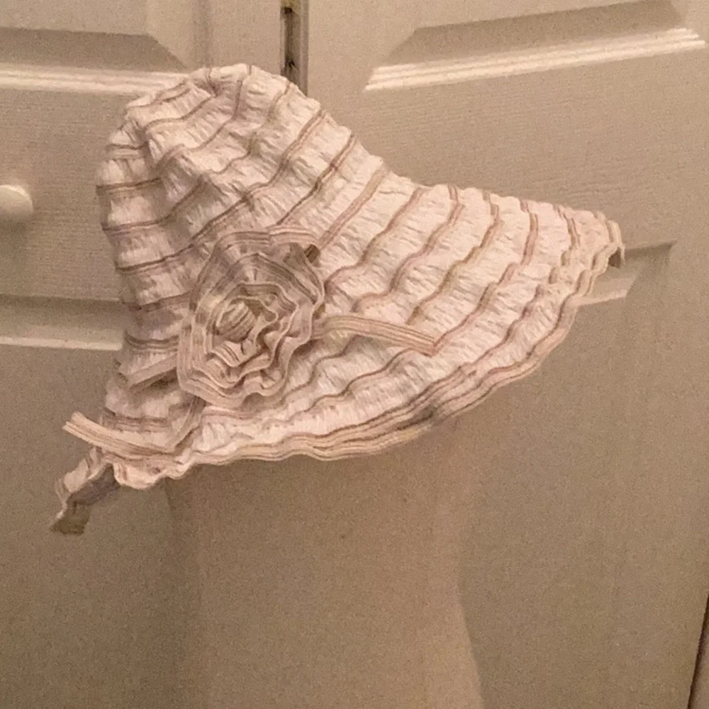 🌻NWOT So Much Fun Vintage Style Floppy Hat Gently Perfect Gift 🌻 - Picture 8 of 8